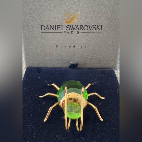 Swarovski Scarab pin/brooch. 
In original box. 
NWOT. - Picture 5 of 9